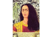 Autorretrato con cabello suelto, de Frida Kahlo