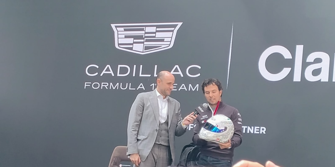 Checo Pérez en conferencia de prensa antes del GP de México de F1 2026