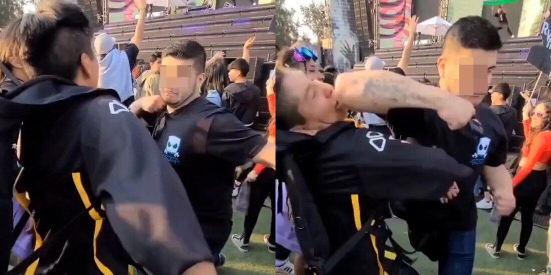 Asistente golpea a un fanático en EDC y el momento impacta las redes.