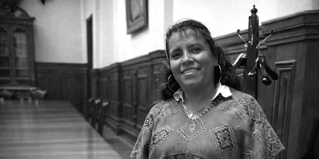 La activista morelense Sandra Rosa Camacho Flores, en imagen de archivo.