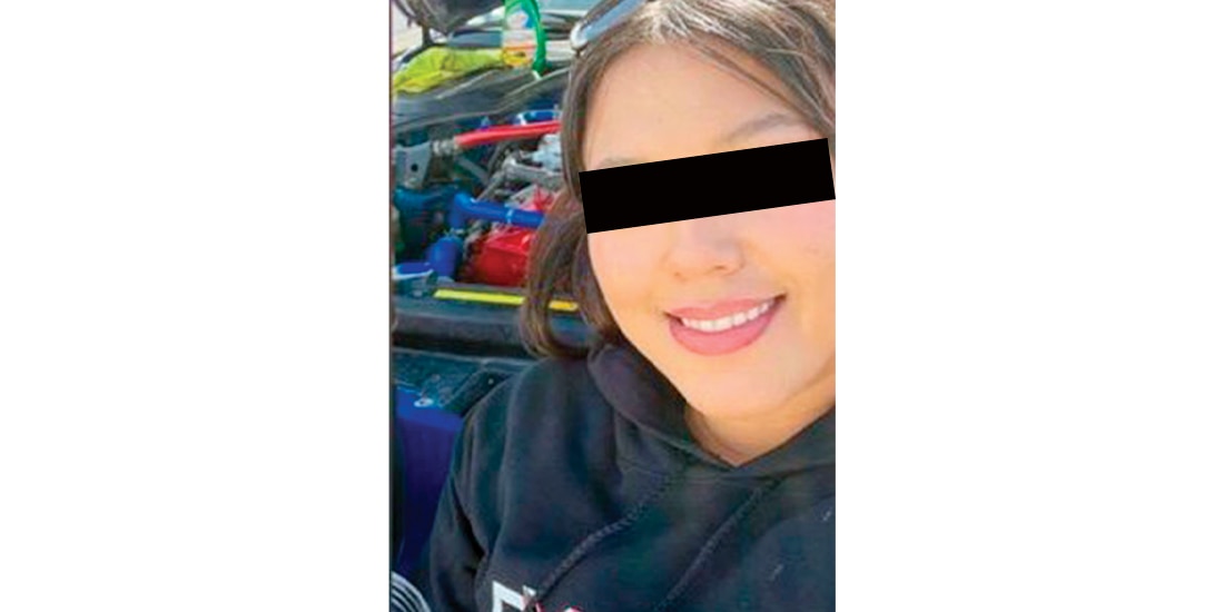 NANCY “N“ fue detenida ayer en el paso fronterizo.