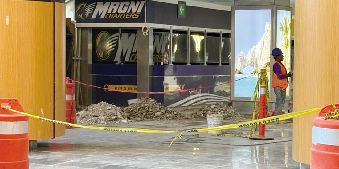 EL MÓDULO de Magnicharters, ayer