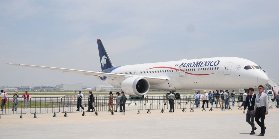 Aeroméxico reconoce avances logrados para fortalecer el transporte aéreo entre México y EU.