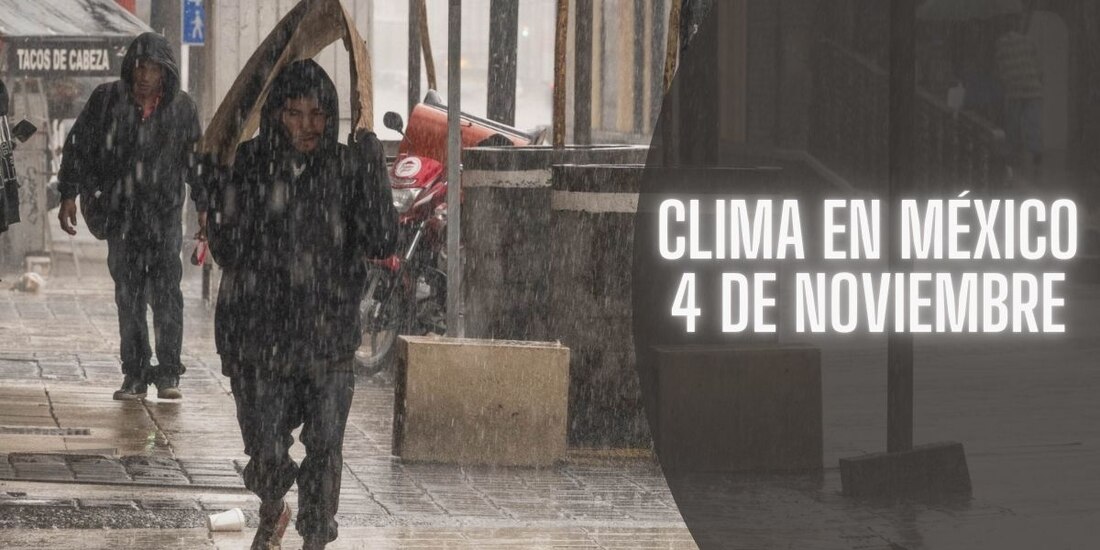 Este es el pronóstico del clima para este lunes 4 de noviembre.