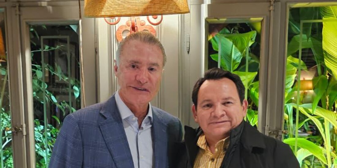 El Gobernador de Yucatán, Joaquín Díaz Mena se reunió con el embajador de México en España, Quirino Ordaz Coppel.