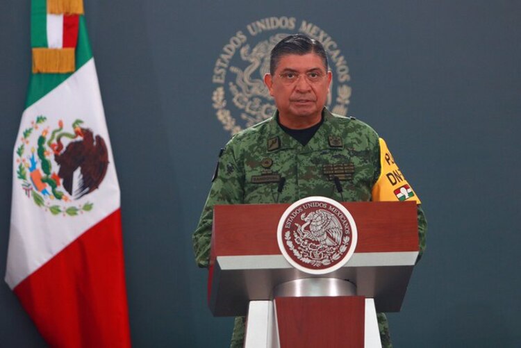 El secretario de la Defensa Nacional, Luis Cresencio Sandoval, el 4 de junio de 2020.