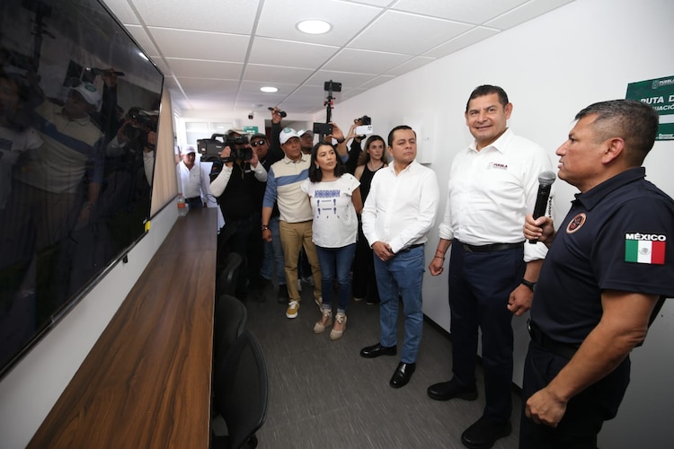 Gobernador Alejandro Armenta inauguró este sábado el Centro Estratégico de Seguridad y Atención Turística.