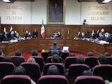 Sesión de la Suprema Corte de Justicia de la Nación, en una fotografía ilustrativa.