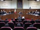 Sesión de la Suprema Corte de Justicia de la Nación, en una fotografía ilustrativa.