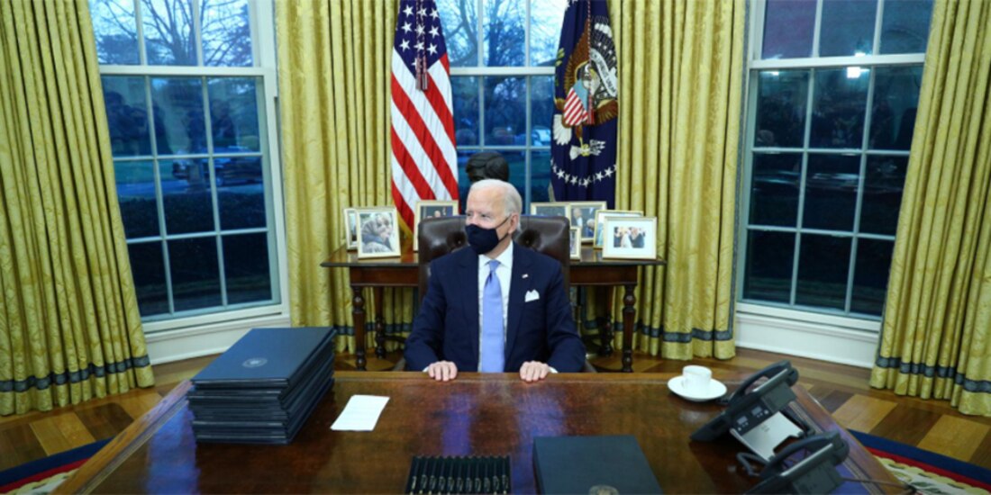 Joe Biden, presidente 46 de Estados Unidos.