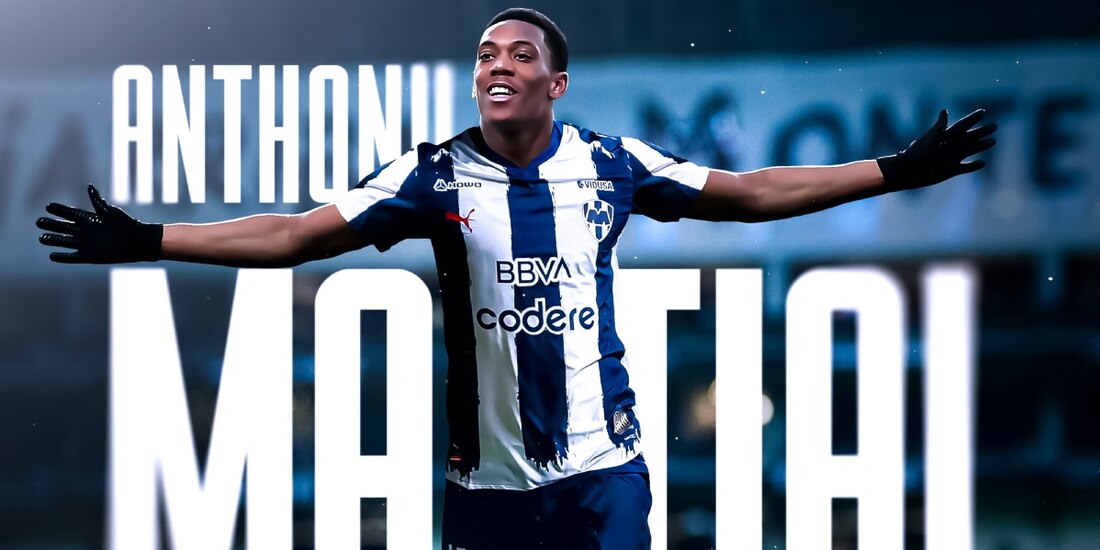 Rayados de Monterrey anuncia a Anthony Martial como su nuevo jugador para la Liga MX