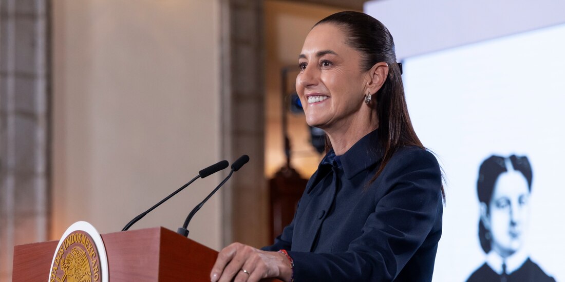 Claudia Sheinbaum, Presidenta de México.