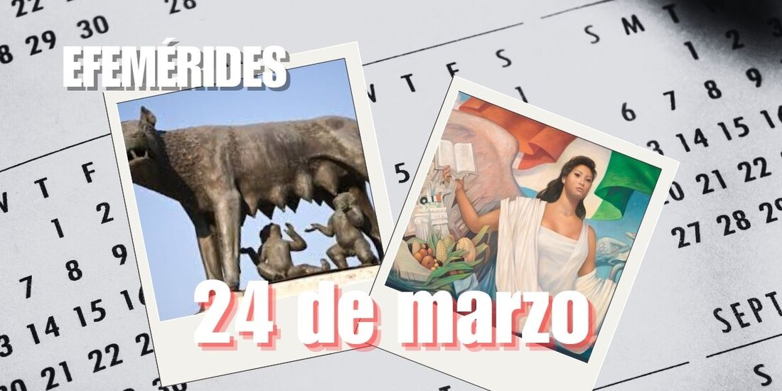 Estas son las efemérides de hoy, 24 de marzo.