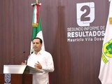 El gobernador Yucatán, Mauricio Vila, rindió su segundo informe de gobierno.