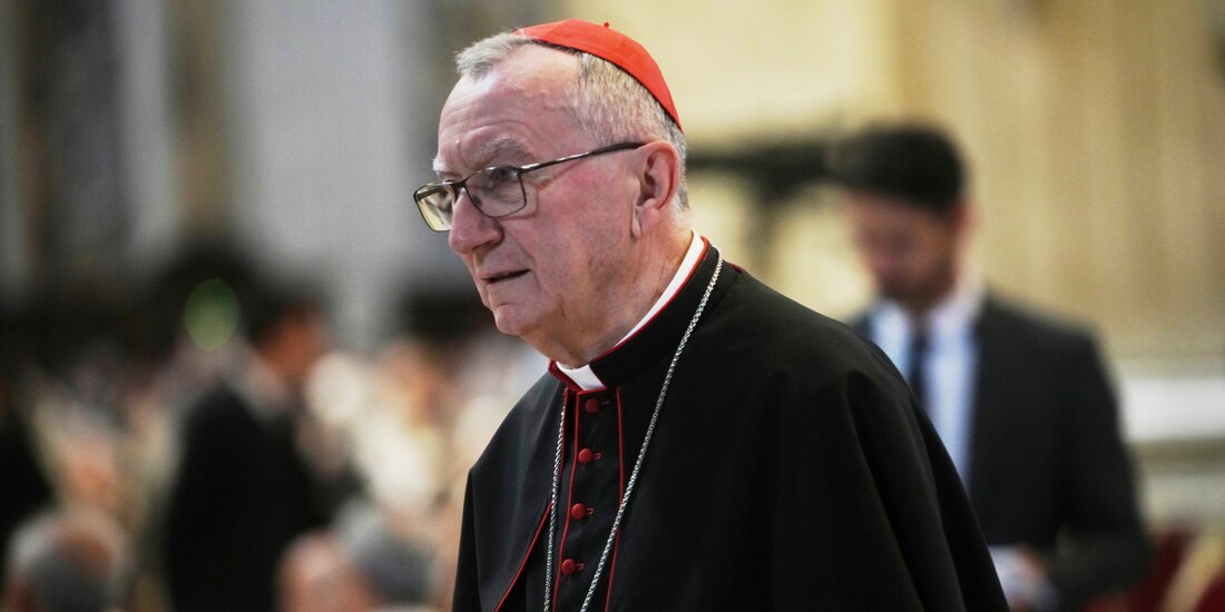 En imagen: Pietro Parolin, quien fue secretario de Estado del Papa Francisco