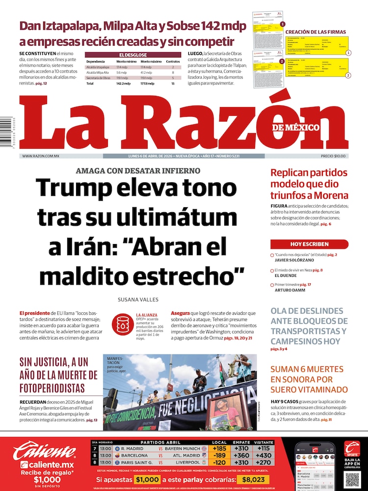 La Razón 06 Abril 2026
