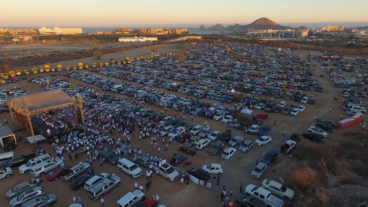 10 mil asistentes en el espectacular cierre de campaña en Los Cabos.