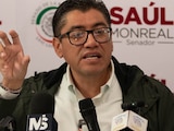 Saúl Monreal, senador de la república por el partido Morena, en imagen de archivo