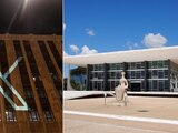 Tribunal Supremo de Brasil (der.) ordena cierre de X en Brasil.
