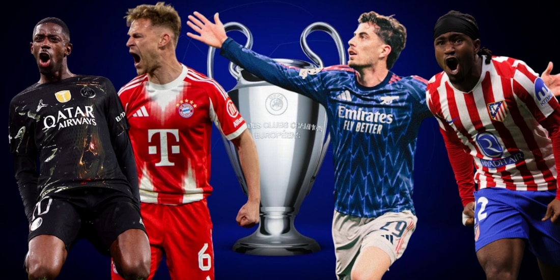 La Champions League ya conoce a los cuatro finalistas.