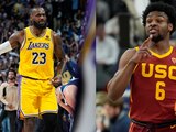 Bronny James podría jugar en la NBA y juntarse con LeBron James