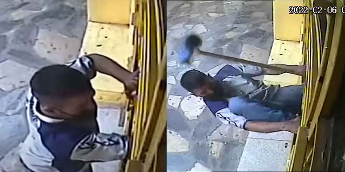 Las empleadas de una panadería echaron al ladrón a escobazos