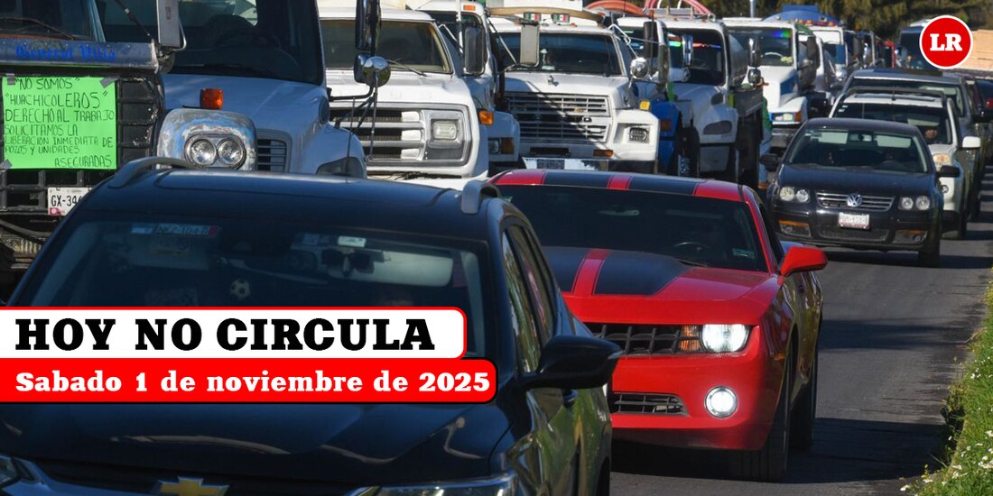 Conoce cómo aplica el Hoy No Circula el primer sábado de noviembre en la ZMVM.