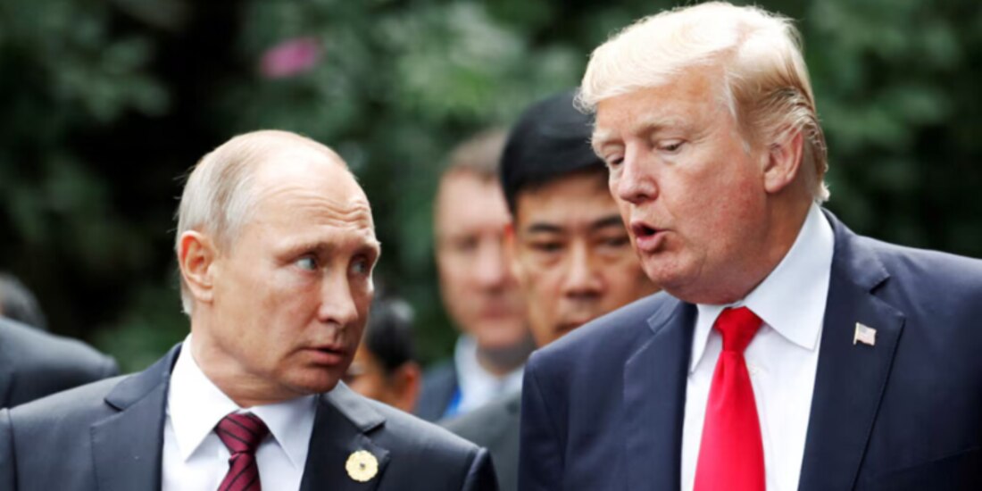 Donald Trump y Vladimir Putin, el 11 de noviembre de 2017.