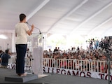 Claudia Sheinbaum encabeza la entrega de la Pensión Mujeres Bienestar en Acapulco, Guerrero.