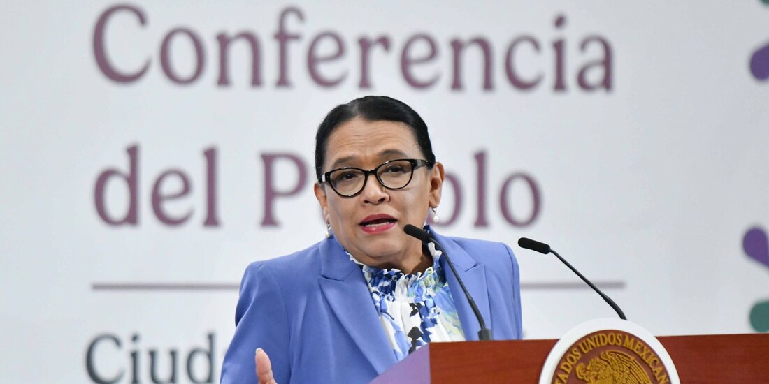 La titular de la Secretaría de Gobernación (Segob), Rosa Icela Rodríguez,