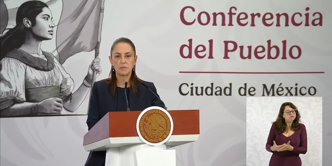 Este lunes, Claudia Sheinbaum se refirió al tema del feminicidio informado el fin de semana en la capital del país.