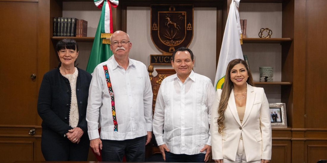 Yucatán y Alemania exploran áreas de cooperación en desarrollo económico y sustentable.
