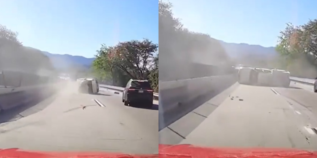 Se registra accidente en la autopista del Sol