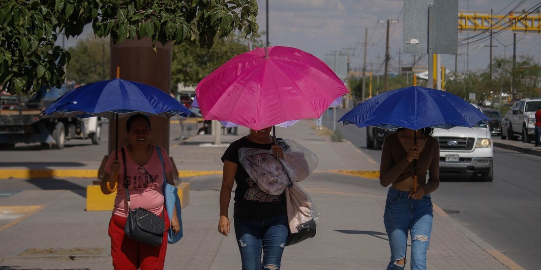 Sigue el calor en México con temperaturas de hasta 45 grados en algunas entidades.