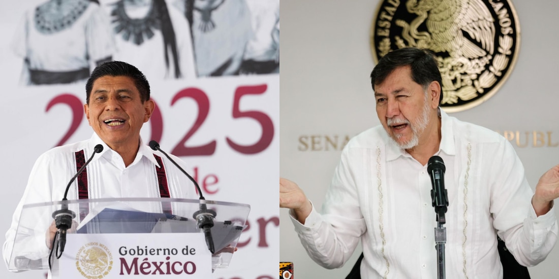 El Gobernador de Oaxaca, Salomón Jara Cruz criticó al senador de la República, Gerardo Fernández Noroña