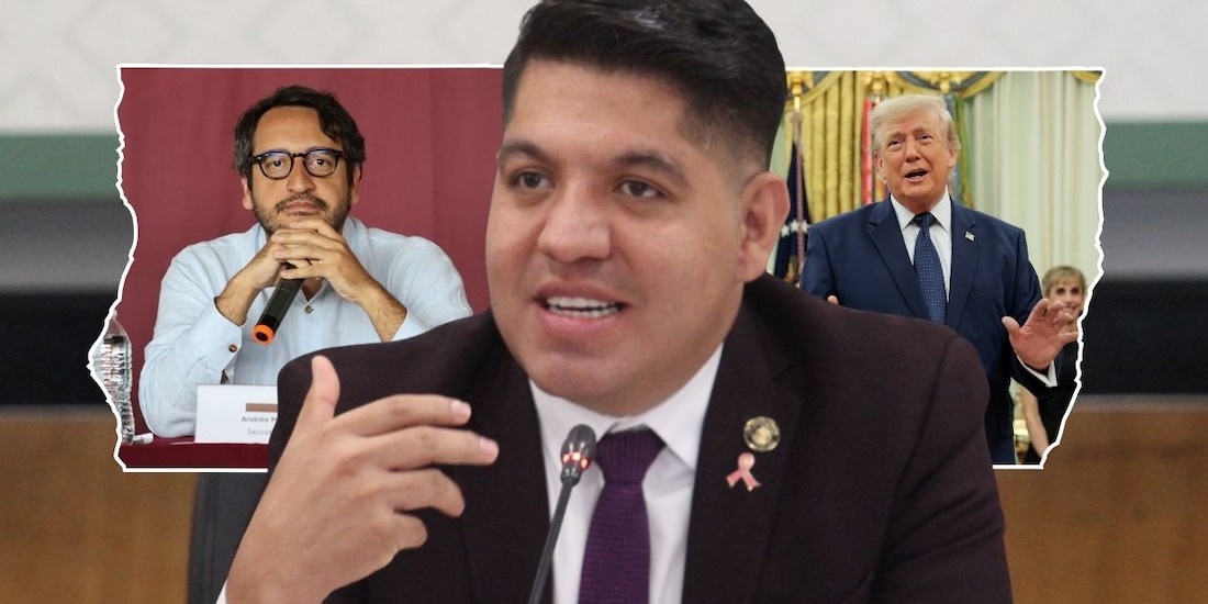 Emmanuel Reyes Carmona, senador de Morena, atribuyó a una decisión política de Estados Unidos el retiro de la visa a Andrés Manuel López Beltrán.