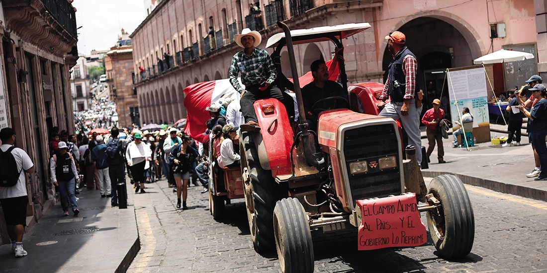 PROTESTA, ayer, en Zacatecas