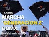 Ruta, horario y calles cerradas por marcha "Generación Z" de HOY 14 de diciembre en CDMX.