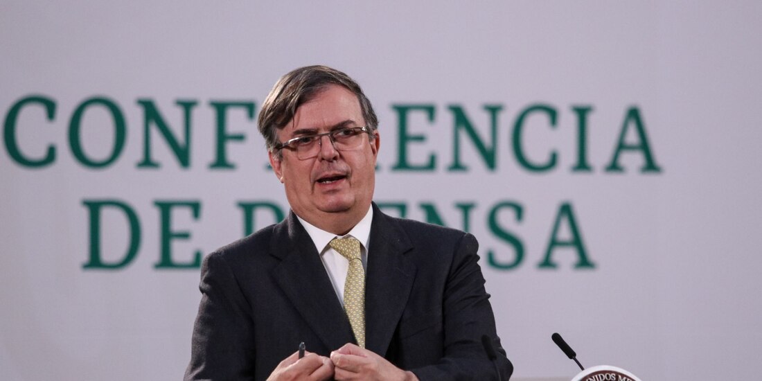 Marcelo Ebrard, titular de la Secretaría de Relaciones Exteriores (SRE).