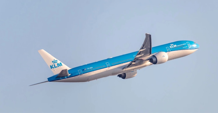 Avión de KLM
