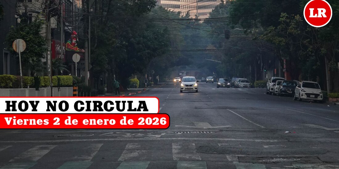 Revisa cómo aplica el Hoy No Circula este viernes 2 de enero de 2026 en el Valle de México.