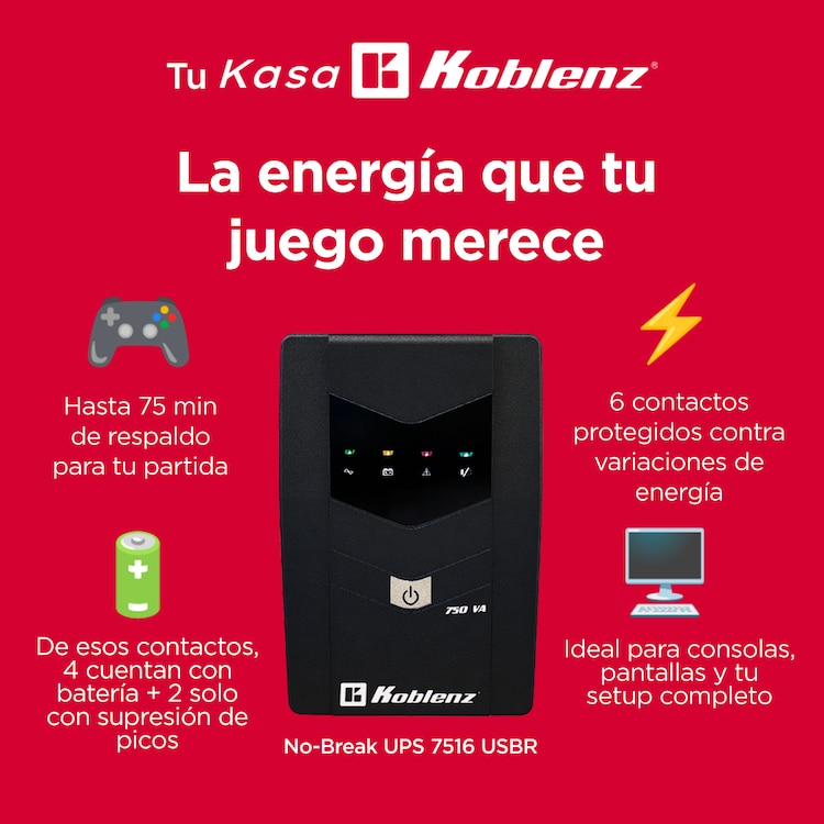 No-Break, opción segura para la electricidad en tu casa