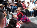 Claudia Sheinbau, Presidenta de México, en evento de este lunes 12 de octubre de 2026.
