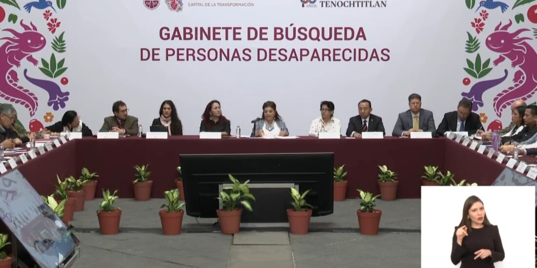 Clara Brugada encabeza instalación de Gabinete de Búsqueda de Personas Desaparecidas.