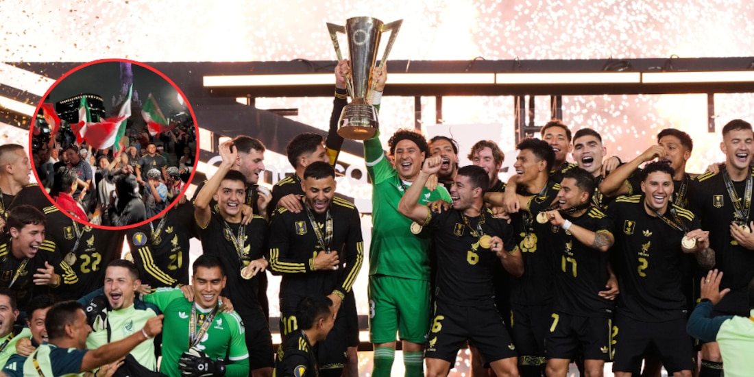 La Selección Mexicana es campeón de la Copa Oro.