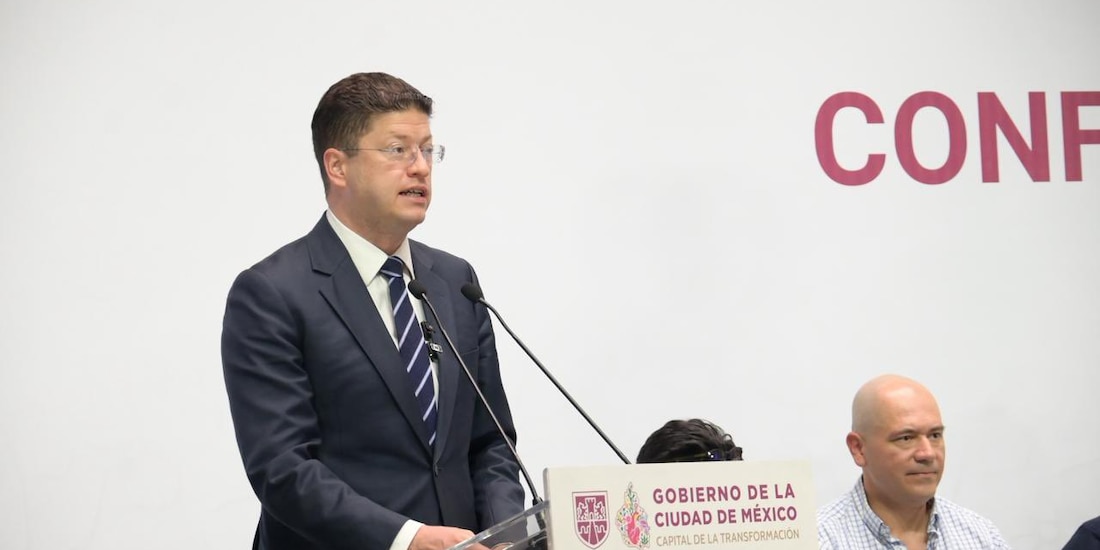 Pablo Vázquez Camacho, titular de la Secretaría de Seguridad Ciudadana, el 23 de junio de 2026.