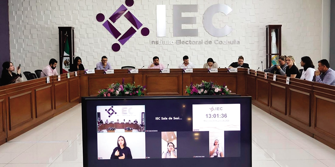SESIÓN PERMANENTE realizada ayer en el órgano electoral local.