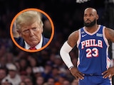 LeBron James reaccionó a los ataques que hizo en su contra el presidente de Estados Unidos, Donald Trump.