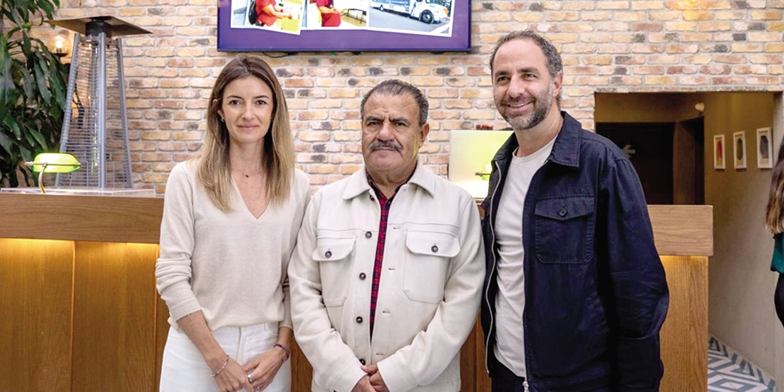 La Directora de la Fundación, el titular del INEA y el consejero de la Fundación, ayer.