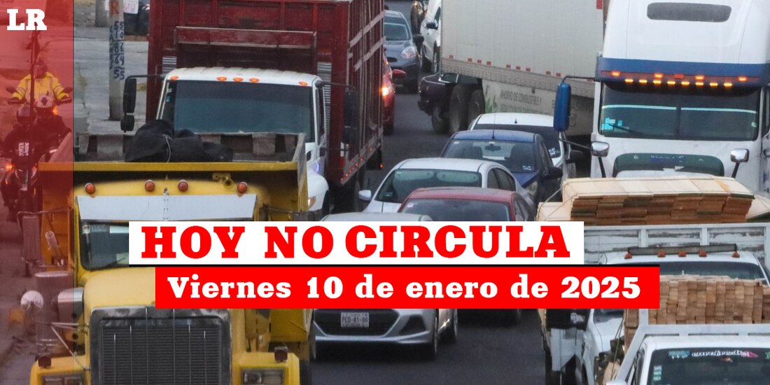 Te contamos cómo aplica el Hoy No Circula este viernes 10 de enero en la Ciudad de México y el Estado de México.